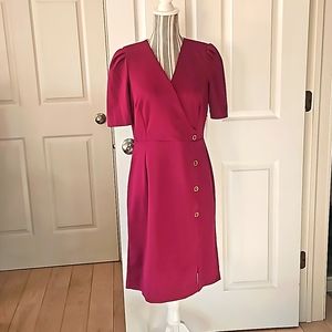 Shelby&Palmer Women Violet Purple western look Midi Dress Size 8